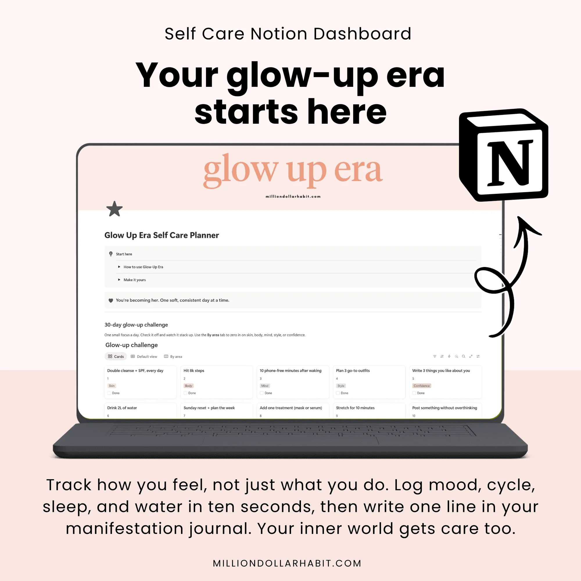 Glow-Up Self Care Planner — image 5 of 5